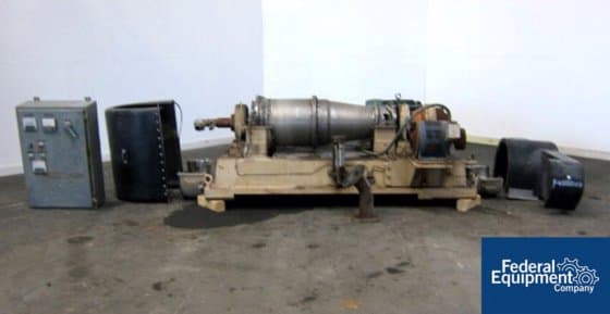 Dorr-Oliver Merco 16L Decanter Centrifuge, 316 S/S