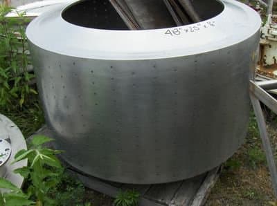 48″ x 25″ Western States 316SS Centrifuge Basket